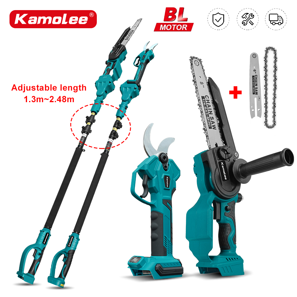 Gardening Tools Scissors - Kamolee 50mm Borstelloze Draadloze Elektrische schaar