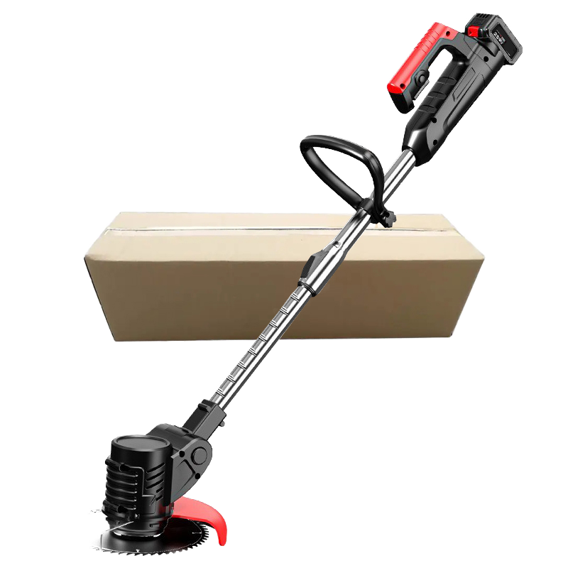 Gardening Tools Grass Cutter - Lithium-elektrische grastrimmer snoerloze grasmaaier met wielen