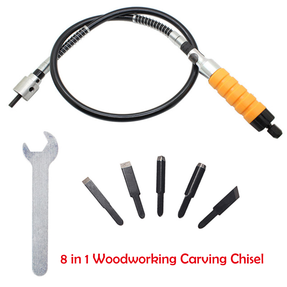 Gardening Tools Must Haves - 6-In-1 Elektrische Houtbewerking Snijwerk Beitel Gereedschap