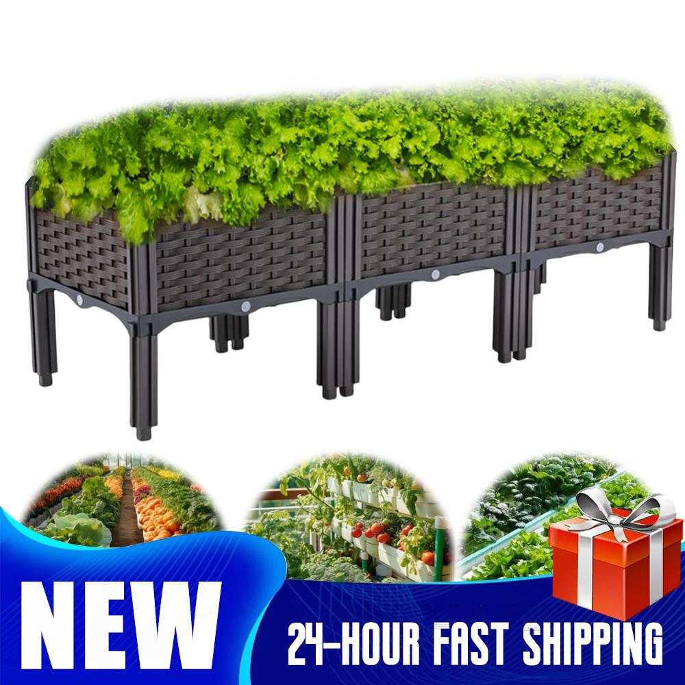 Self-Watering Planter - Verhoogde moestuinbak met drainage en zelfwatergevend