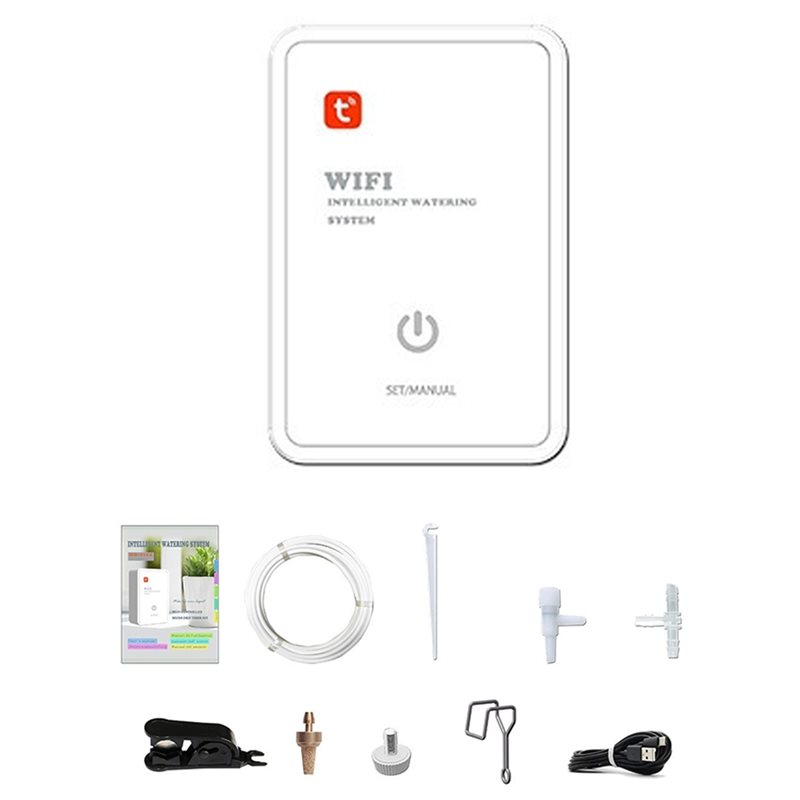 Drip Irrigation Kit - ABMR-Tuya Smart Wifi Tuinbesproeiingssysteem Automatisch Waterdruppelirrigatiesysteem