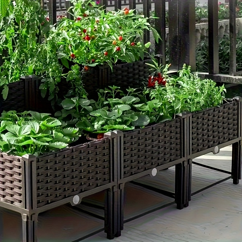 Self-Watering Planter - Verhoogde plantenbak voor de tuin, met