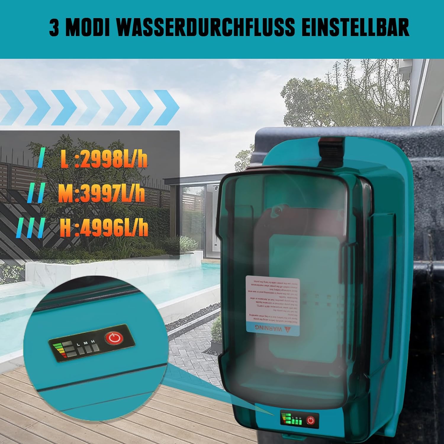 Draadloze dompelpomp voor Maki - Gardening Tools China recensie en prijs