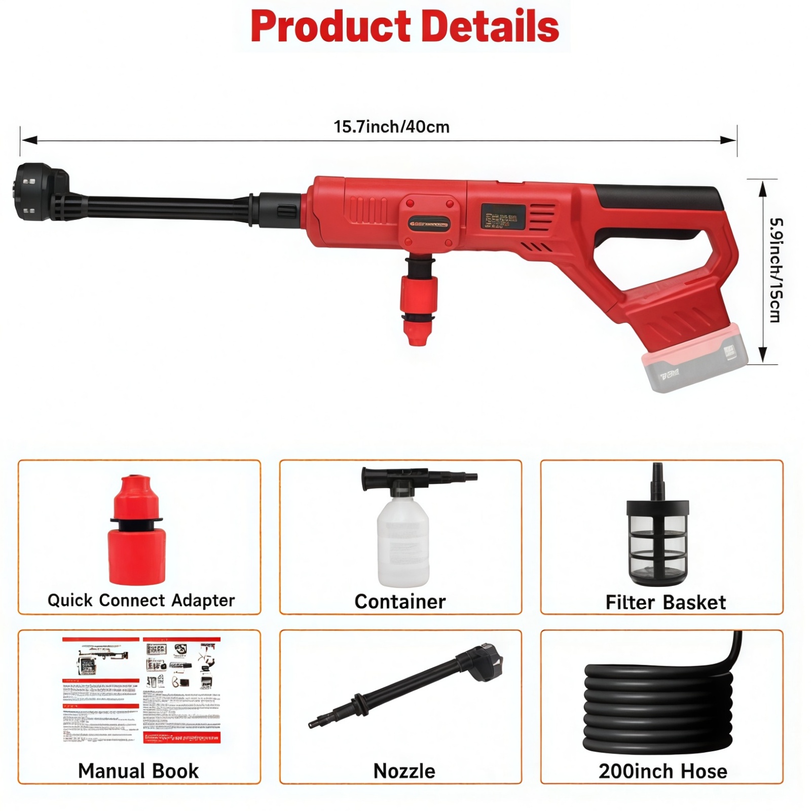 Draadloze hogedrukreiniger voo - Gardening Tools Battery Powered recensie en prijs
