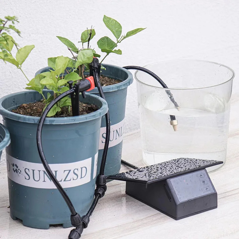 Nieuwe WIFI Solar Automatische - Drip Irrigation Kit recensie en prijs