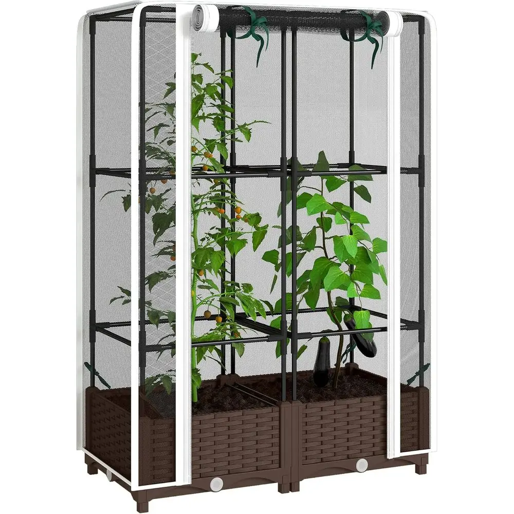 Verhoogd tuinbed met pergola,  - Self-Watering Planter recensie en prijs