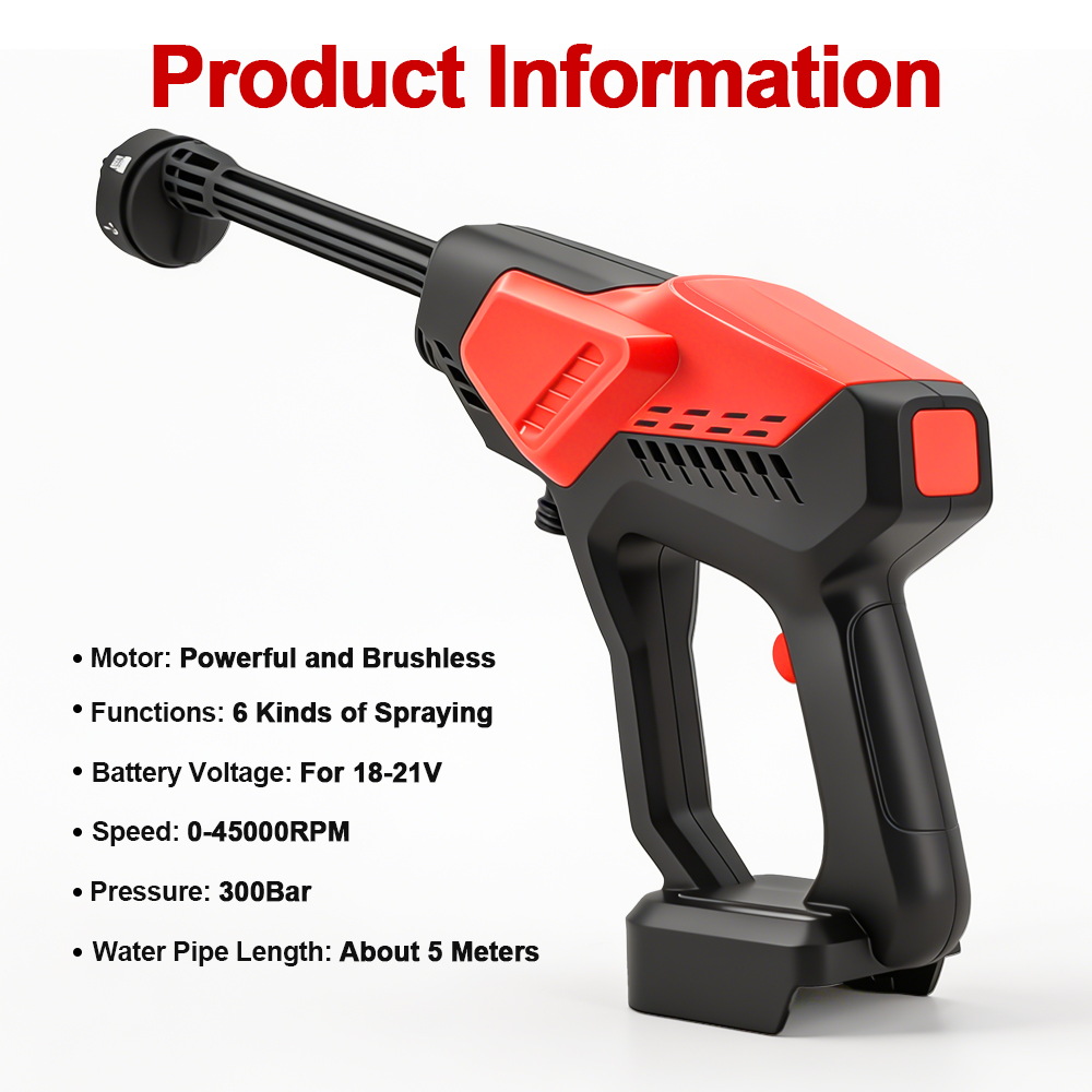 300Bar Borstelloze Hogedruk Au - Gardening Tools Battery Powered recensie en prijs