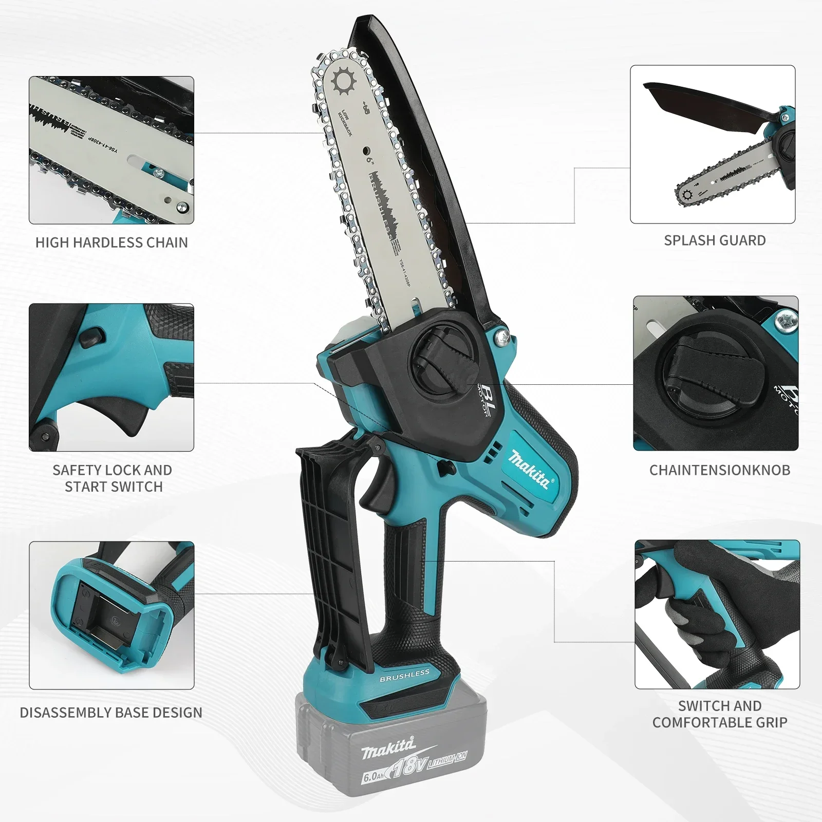 Makita UC286 6 Inch kettingzaa - Gardening Tools Battery Powered recensie en prijs