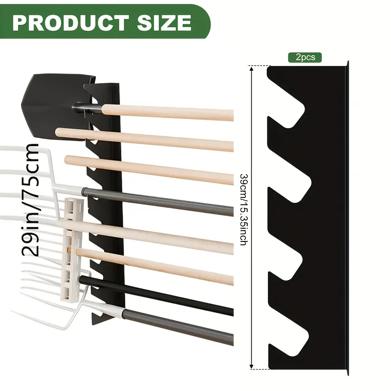 Zware metalen tuin gereedschap - Gardening Tools Rack recensie en prijs