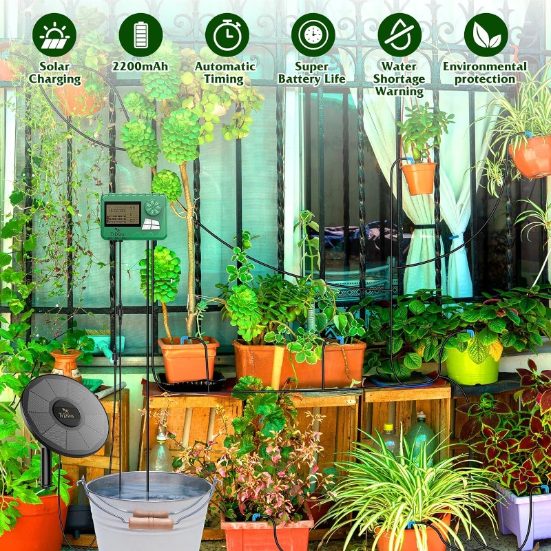 Solar Irrigatie Apparatuur Kas - Drip Irrigation Kit recensie en prijs