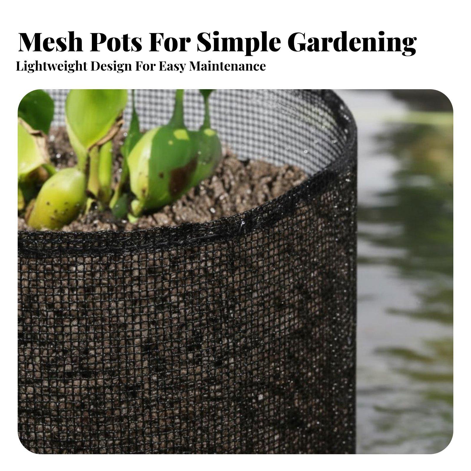 4-delige waterlelie plantenpot - Grow Bags recensie en prijs