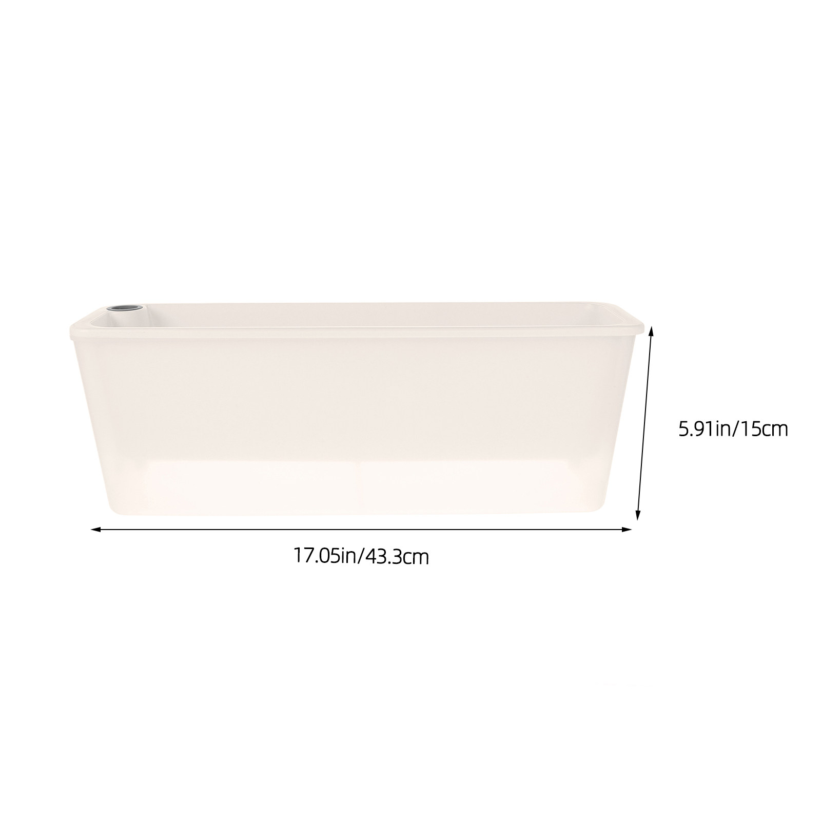 Rechthoekige plantenbak voor o - Self-Watering Planter recensie en prijs