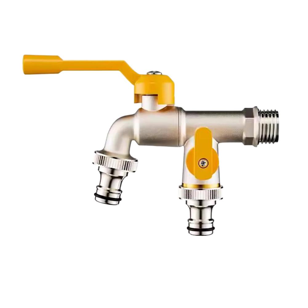 Dubbele buitenkraan voor tuins - Gardening Tools And Equipment recensie en prijs