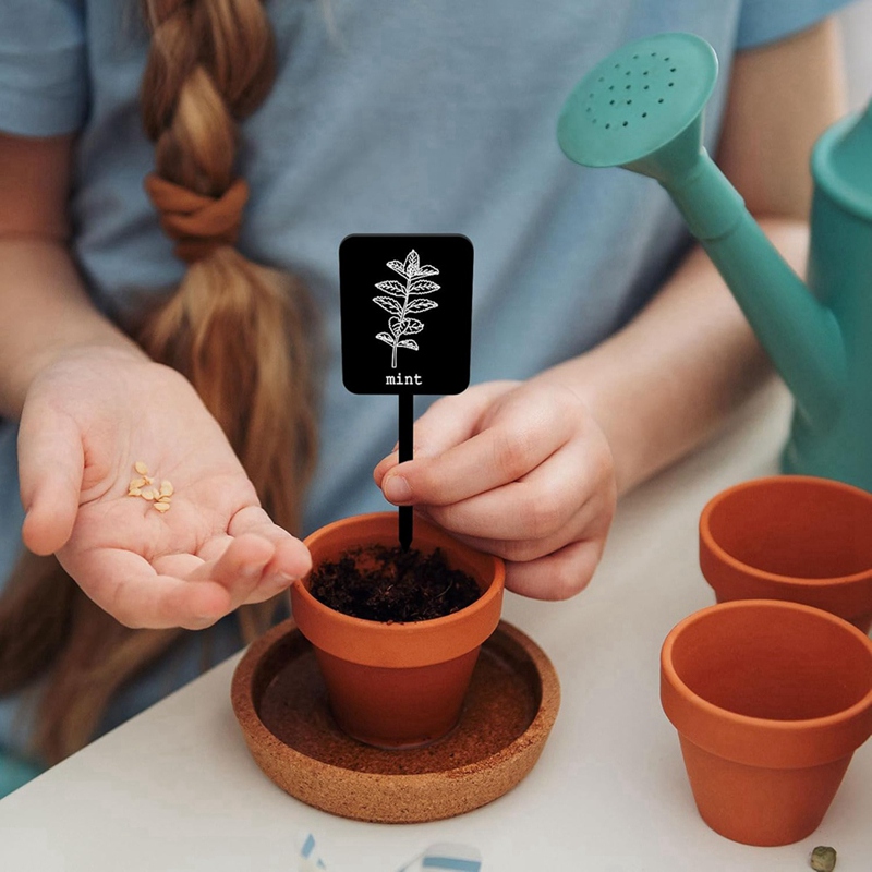 24 stuks acryl plantenlabelbor - Gardening Tools Names recensie en prijs