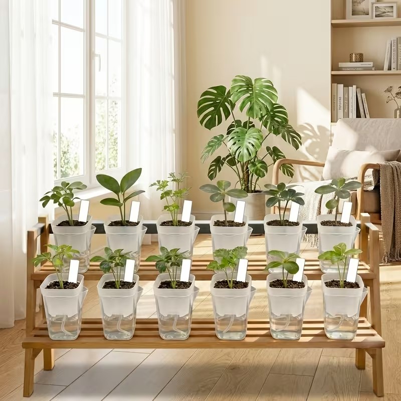 16/32-pack zelfwatergevende pl - Self-Watering Planter recensie en prijs