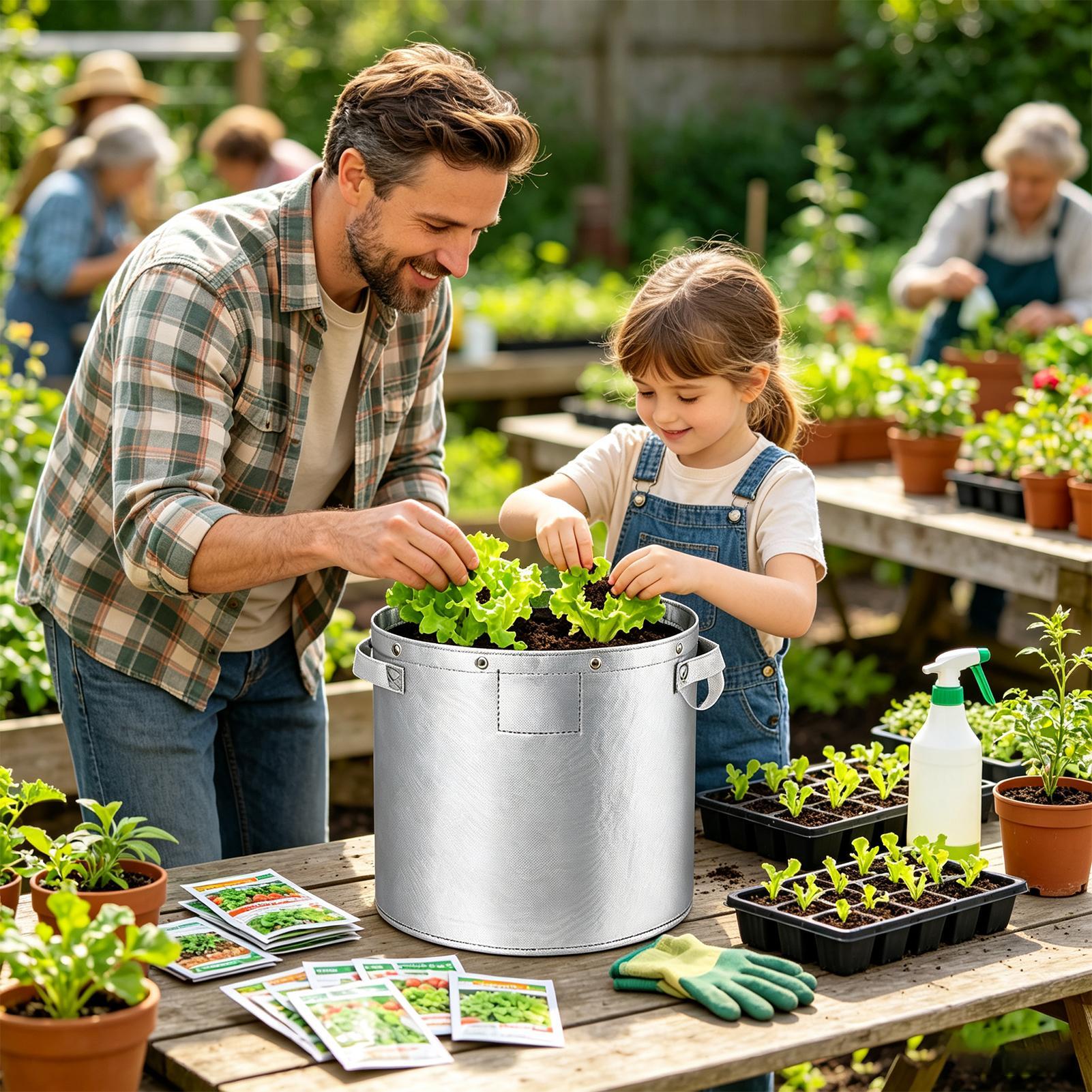 Plantenbakken voor aardbeien,  - Grow Bags recensie en prijs