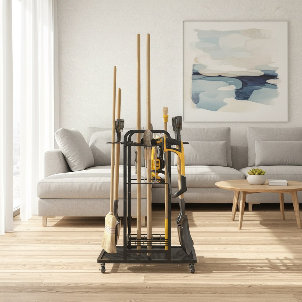 Zware tuin gereedschapswagen m - Gardening Tools Rack recensie en prijs