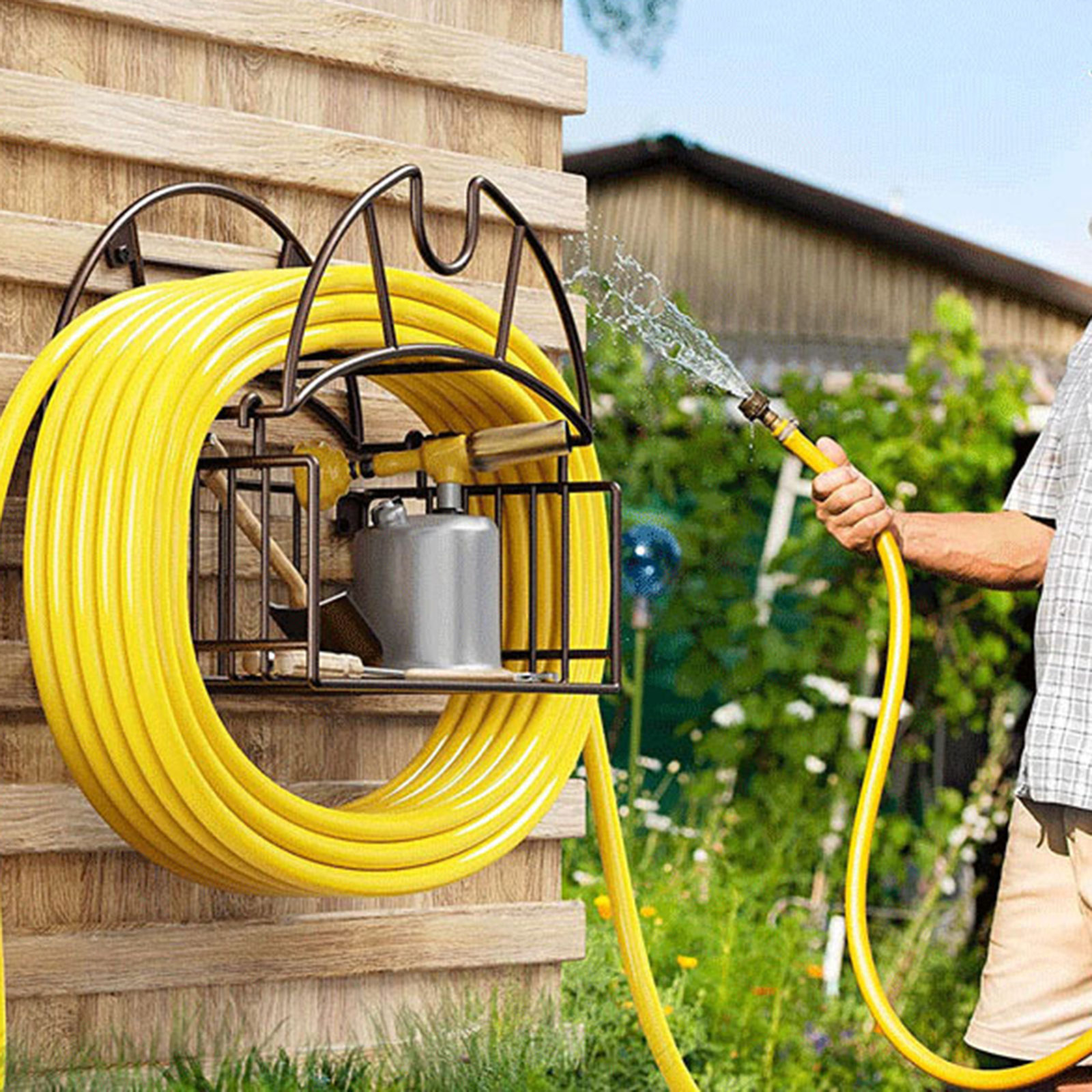 Wandmontage tuinslanghouder me - Gardening Tools Rack recensie en prijs
