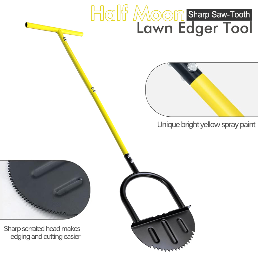 Halvemaanvormige gazonafwerker - Gardening Tools Grass Cutter recensie en prijs