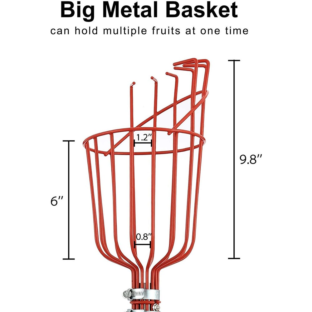 260cm Fruitplukker, Verstelbar - Gardening Tools Rack recensie en prijs
